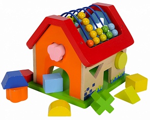 Развивающий Домик с сортером и счетами (Eichhorn, 2094)